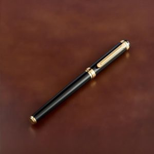Classic Black and Gold Fountain Pen