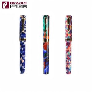 Colorful Acrylic Resin Fountain Pen